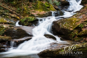 Smokey Mountains Waterfall | Sheri Frazier Photography